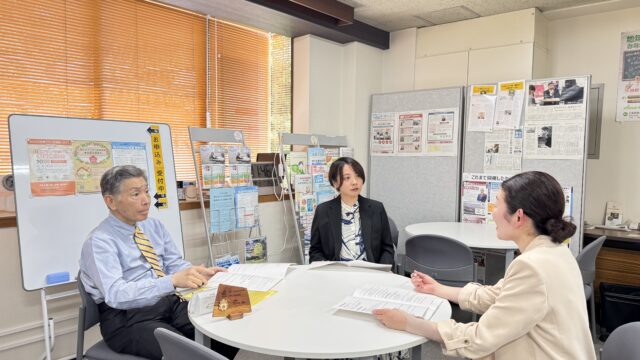 婚活の頼もしいパートナー「きっとハッピー」井上さんの魅力の発信強化の作戦会議中です！